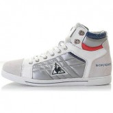 Le Coq Sportif Orleans Mid Fl Blanc - Chaussures Basket Montante Homme Soldes Provence